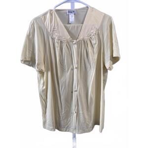 intage Vanity Fair Yellow Pajama Set